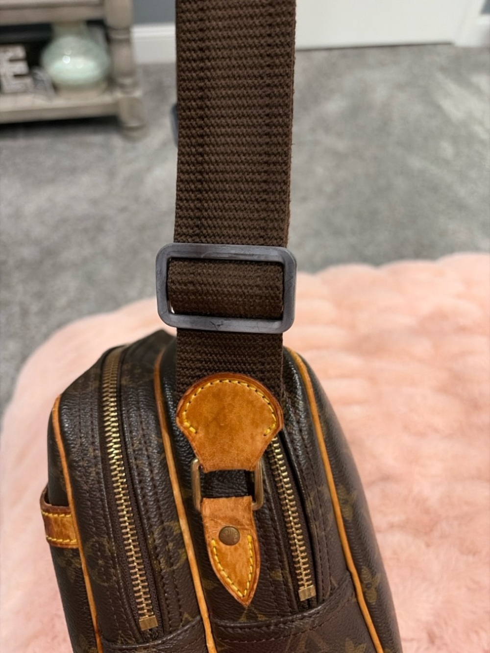 Louis Vuitton Reporter GM Monogram Crossbody Bag Authentic Vintage - Picture 10 of 13